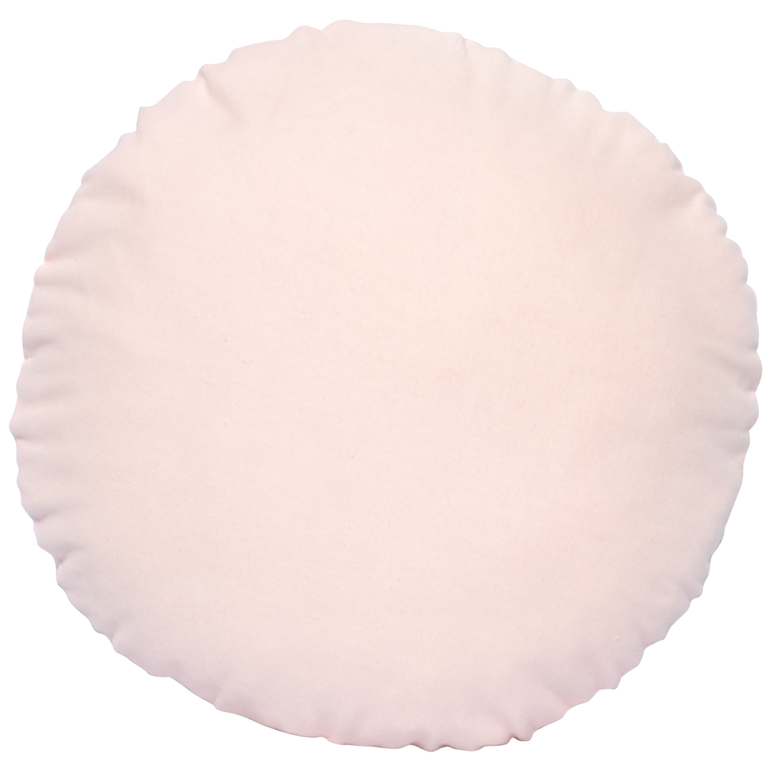 pink circle cushion